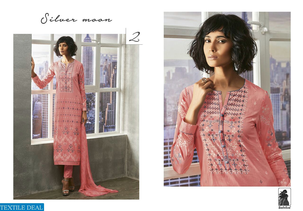 Sahiba Silver moon Wholesale luxury indian Dresses